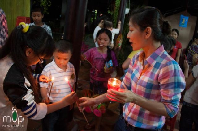 Đêm hội trăng rằm chùa Long Vân - Bình Thạnh