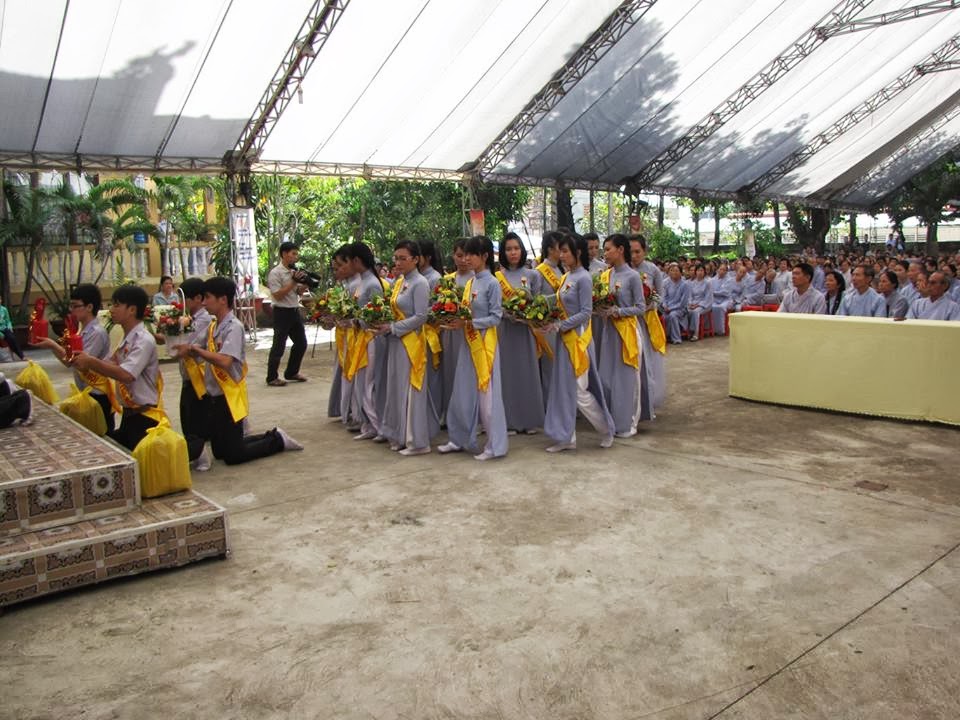 Hàng ngàn người dự lễ Vu Lan tại Tổ đình Phước Viên