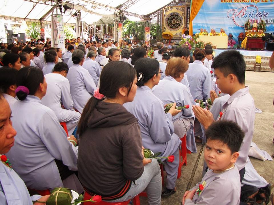 Hàng ngàn người dự lễ Vu Lan tại Tổ đình Phước Viên