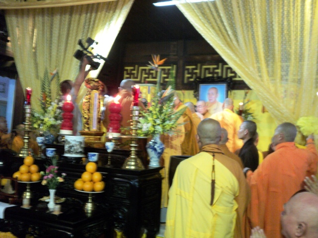 Khánh Hòa: Lễ nhập kim quan cố Đại lão HT.Thích Chánh Tín