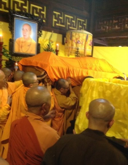 Khánh Hòa: Lễ nhập kim quan cố Đại lão HT.Thích Chánh Tín