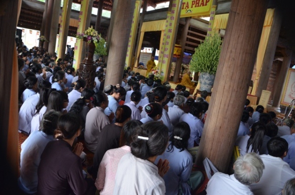 Lễ tạ Pháp PL 2557 tại tổ đình Cảm Sơn Hà Tĩnh