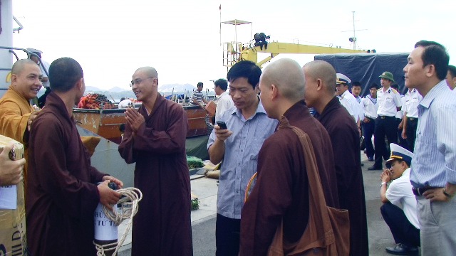 Khánh Hòa: Cử 3 Thầy trụ trì các chùa tại Trường Sa