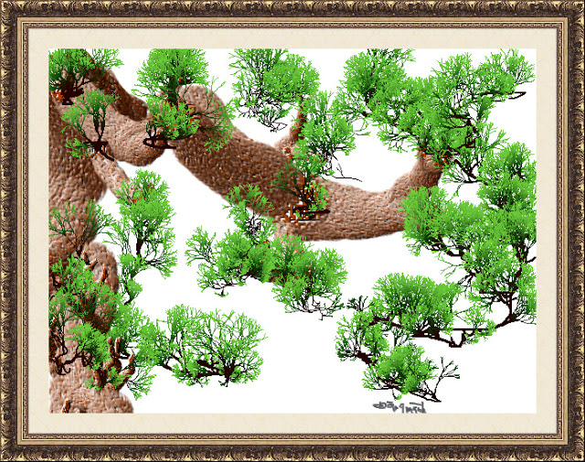 Tranh Dâng Mùa Vu Lan (Viết và Vẽ Trên Máy Tính )