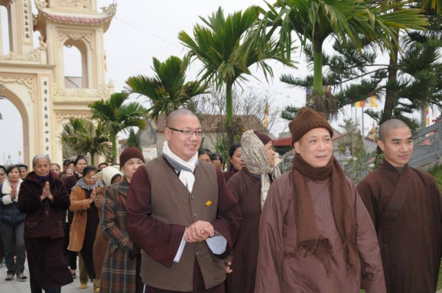 Thanh Hóa: HT. Thích Bảo Nghiêm chia sẻ pháp thoại tại chùa Sùng Nghiêm