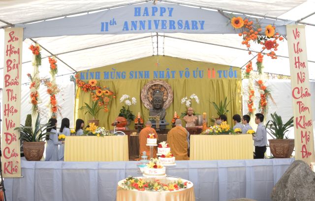 Hoa Kỳ: Thiền viện Vô Ưu kỷ niệm 11 năm thành lập