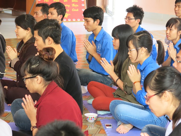 Hà Nội: Chùa Sủi tổ chức khóa tu Trái Tim Từ Bi dành cho giới trẻ