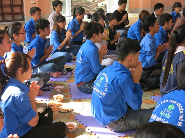 Hà Nội: Chùa Sủi tổ chức khóa tu Trái Tim Từ Bi dành cho giới trẻ