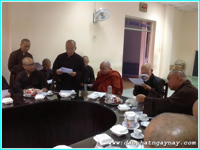 TP. HCM: Trường Trung Cao Phật học họp ban giảng huấn năm 2014