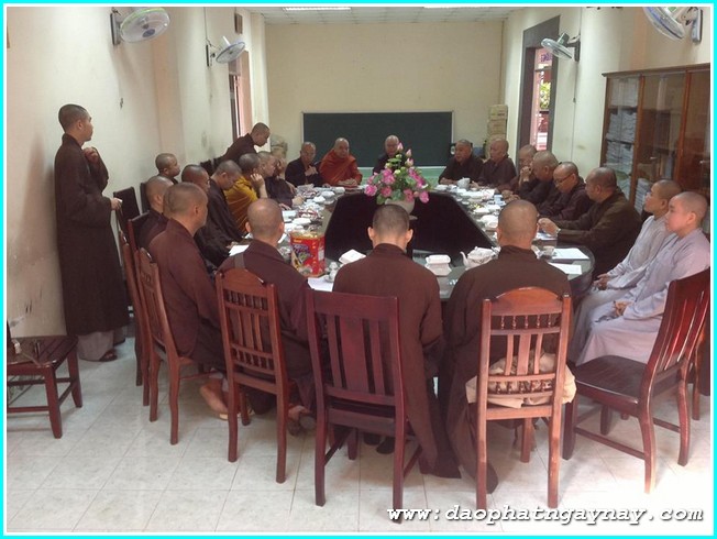 TP. HCM: Trường Trung Cao Phật học họp ban giảng huấn năm 2014