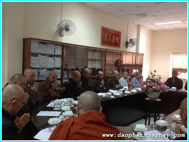 TP. HCM: Trường Trung Cao Phật học họp ban giảng huấn năm 2014