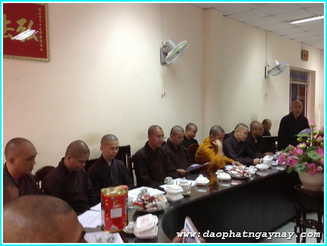 TP. HCM: Trường Trung Cao Phật học họp ban giảng huấn năm 2014