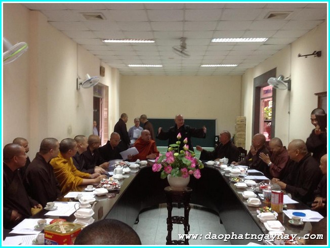 TP. HCM: Trường Trung Cao Phật học họp ban giảng huấn năm 2014