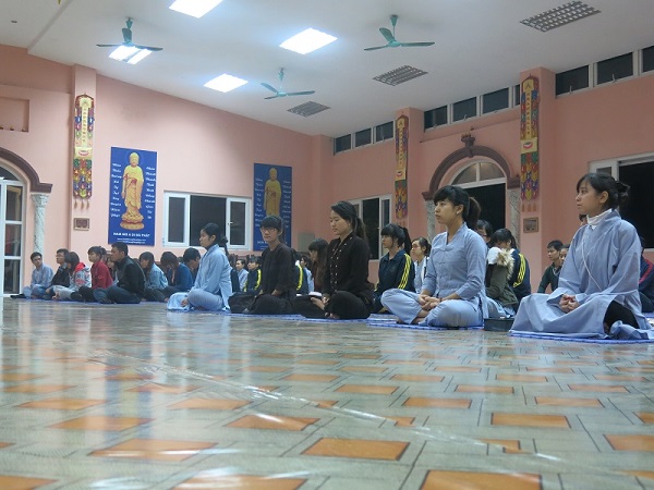 Hà Nội: Chùa Sủi tổ chức khóa tu Trái Tim Từ Bi dành cho giới trẻ