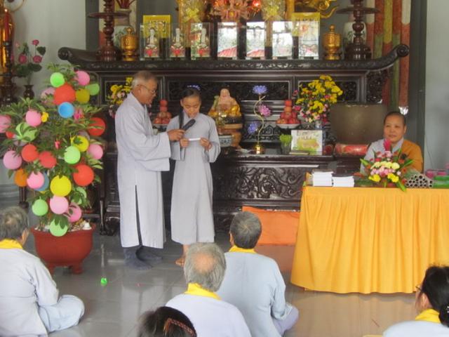 Đạo tràng niệm Phật chùa Địch Quang tổ chức khóa tu cuối năm Quý Tỵ