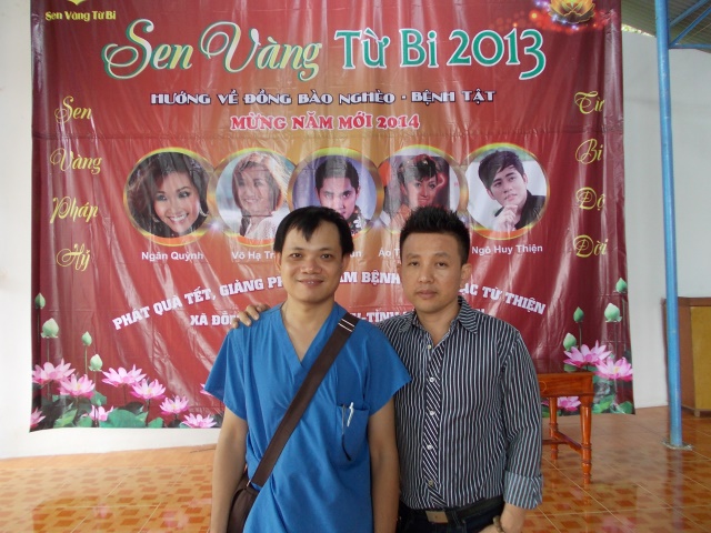 Chuyến từ thiện đầu tiên của chương trình Sen Vàng Từ Bi 2013