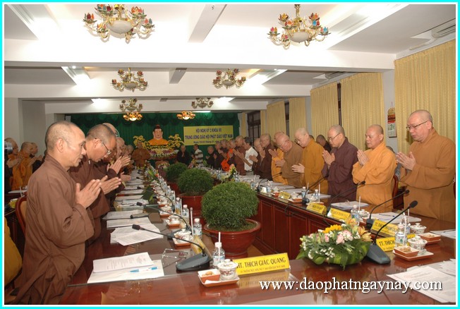 TP. HCM: Hội nghị Ban thường trực Hội Đồng Trị Sự kỳ II khóa VII TƯ GHPGVN