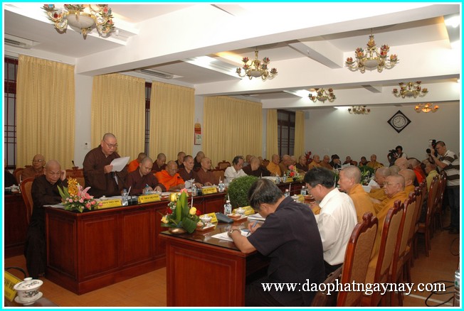 TP. HCM: Hội nghị Ban thường trực Hội Đồng Trị Sự kỳ II khóa VII TƯ GHPGVN