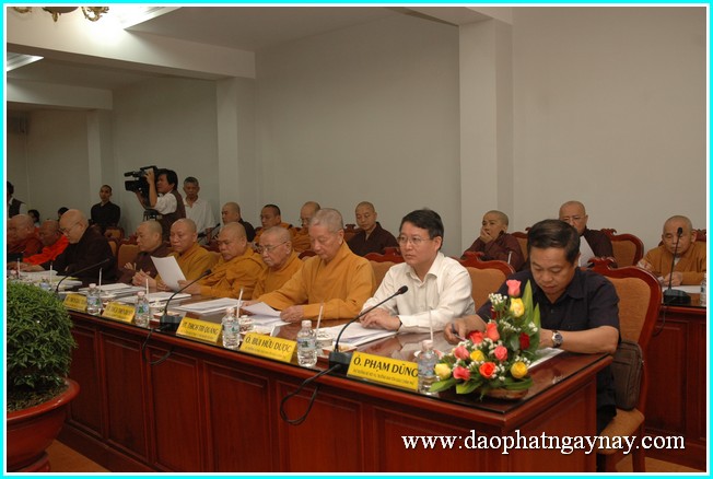 TP. HCM: Hội nghị Ban thường trực Hội Đồng Trị Sự kỳ II khóa VII TƯ GHPGVN