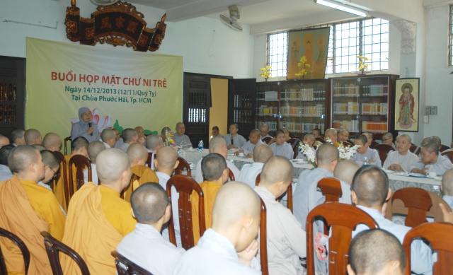 Phân Ban Ni Giới TƯ: Buổi họp mặt đầu tiên dành cho các vị Ni trẻ