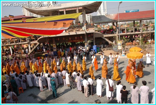 TP. HCM: Chính thức diễn ra đại lễ tưởng niệm 60 năm tổ sư Minh Đăng Quang vắng bóng