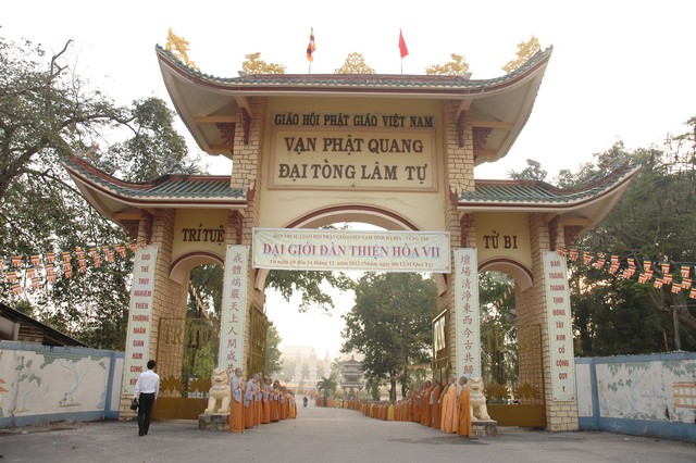 Bà Rịa Vũng Tàu: Lễ khai mạc đại giới đàn Thiện Hòa VII