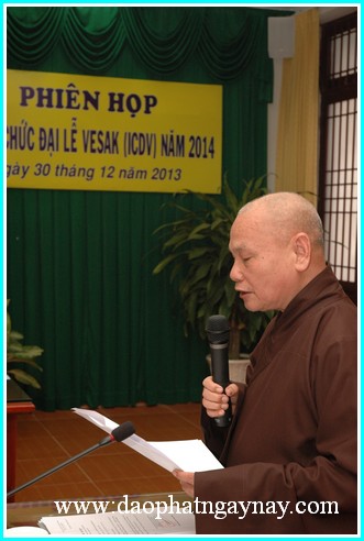 TP. HCM: Phiên họp Ban tổ chức đại lễ Vesak 2014