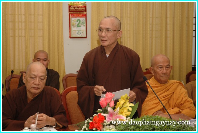 TP. HCM: Hội nghị Ban thường trực Hội Đồng Trị Sự kỳ II khóa VII TƯ GHPGVN