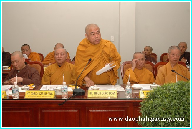 TP. HCM: Hội nghị Ban thường trực Hội Đồng Trị Sự kỳ II khóa VII TƯ GHPGVN