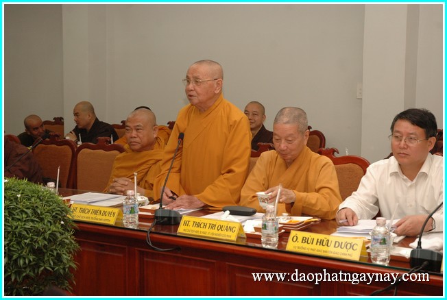 TP. HCM: Hội nghị Ban thường trực Hội Đồng Trị Sự kỳ II khóa VII TƯ GHPGVN