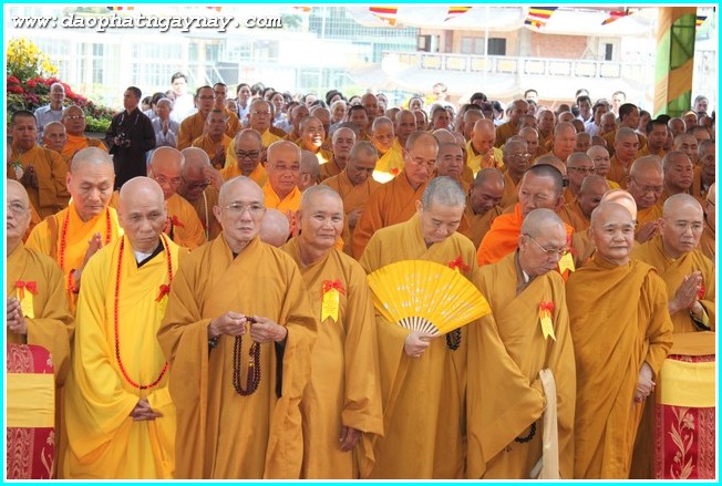 TP. HCM: Chính thức diễn ra đại lễ tưởng niệm 60 năm tổ sư Minh Đăng Quang vắng bóng