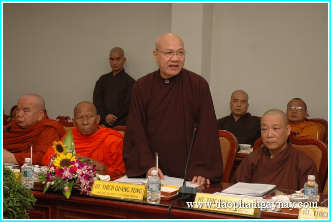 TP. HCM: Hội nghị Ban thường trực Hội Đồng Trị Sự kỳ II khóa VII TƯ GHPGVN