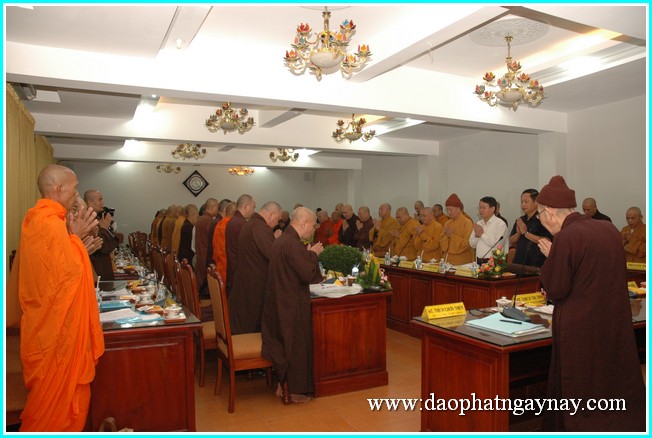 TP. HCM: Hội nghị Ban thường trực Hội Đồng Trị Sự kỳ II khóa VII TƯ GHPGVN