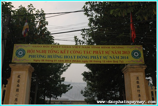 Bình Dương: Hội nghị tổng kết công tác Phật sự 2013