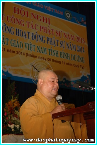 Bình Dương: Hội nghị tổng kết công tác Phật sự 2013