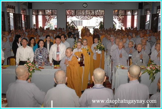 TP. HCM: Lễ công bố quyết định chuẩn y nhân sự Phân ban Ni giới TƯ GHPGVN nhiệm kỳ VII (2012 - 2017)