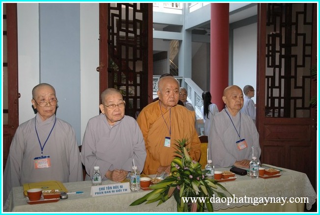 TP. HCM: Lễ công bố quyết định chuẩn y nhân sự Phân ban Ni giới TƯ GHPGVN nhiệm kỳ VII (2012 - 2017)