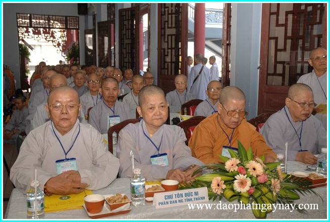 TP. HCM: Lễ công bố quyết định chuẩn y nhân sự Phân ban Ni giới TƯ GHPGVN nhiệm kỳ VII (2012 - 2017)