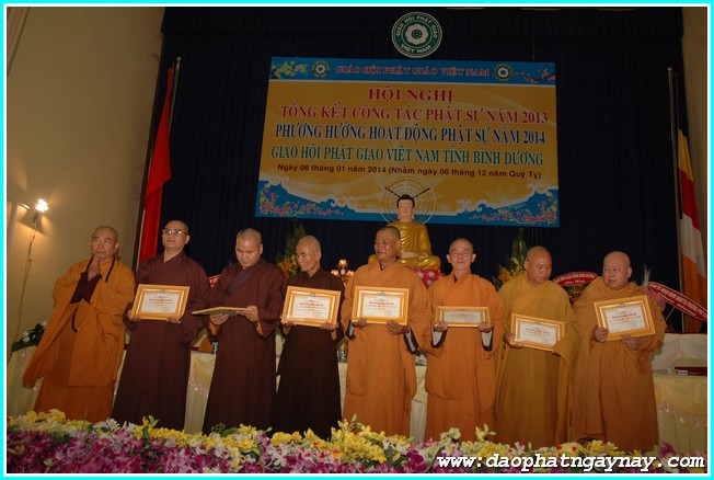 Bình Dương: Hội nghị tổng kết công tác Phật sự 2013
