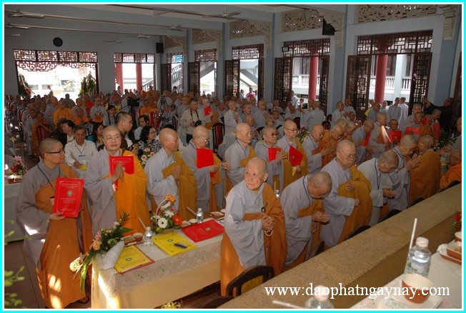 TP. HCM: Lễ công bố quyết định chuẩn y nhân sự Phân ban Ni giới TƯ GHPGVN nhiệm kỳ VII (2012 - 2017)