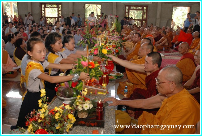 Đồng Nai: Đại lễ dâng y Kathina tại thiền viện Phước Sơn