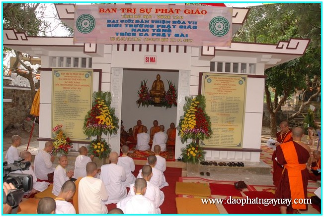 Đại giới đàn Thiện Hòa VII: Truyền giới theo truyền thống Nam tông tại giới trường Thích Ca Phật Đài