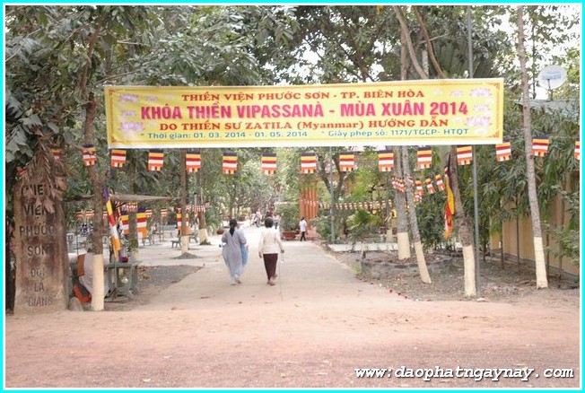 Đồng Nai: Khóa thiền Vipassana mùa xuân 2014