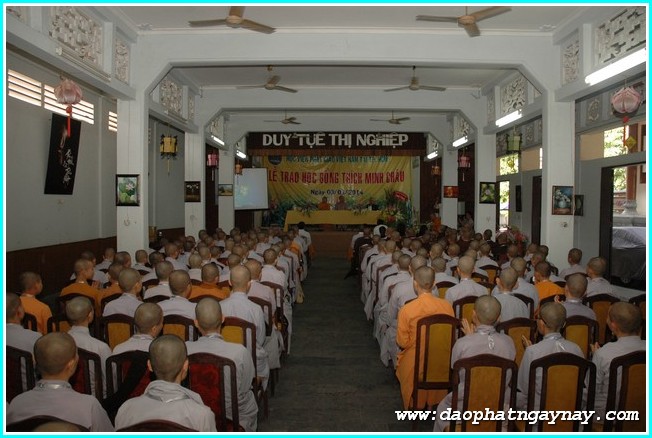 TP. HCM: Chùm ảnh lễ trao học bổng Thích Minh Châu lần 2