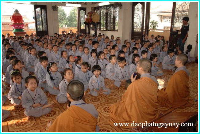 TP. HCM: Chùm ảnh khóa tu Gieo Hạt Từ Tâm 21: Bé Vui Xuân