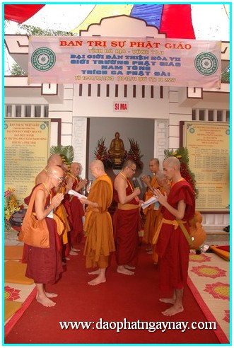 Đại giới đàn Thiện Hòa VII: Truyền giới theo truyền thống Nam tông tại giới trường Thích Ca Phật Đài