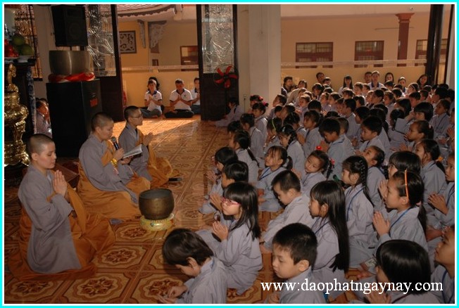 TP. HCM: Chùm ảnh khóa tu Gieo Hạt Từ Tâm 21: Bé Vui Xuân