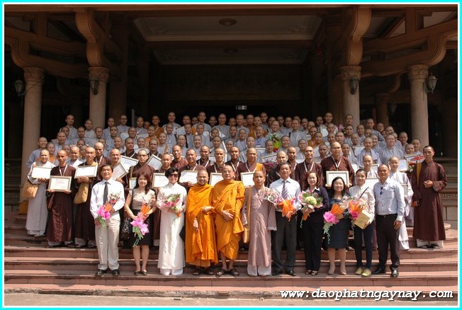 TP. HCM: Chùm ảnh lễ trao học bổng Thích Minh Châu lần 2