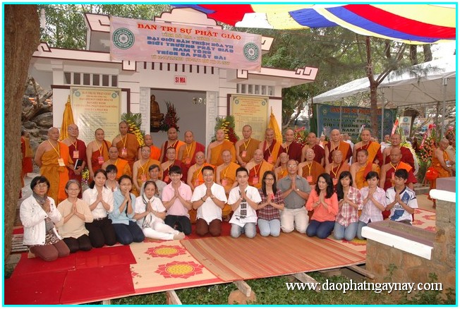 Đại giới đàn Thiện Hòa VII: Truyền giới theo truyền thống Nam tông tại giới trường Thích Ca Phật Đài