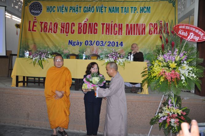 TP.HCM: Trao học bổng trí tuệ “THÍCH MINH CHÂU”